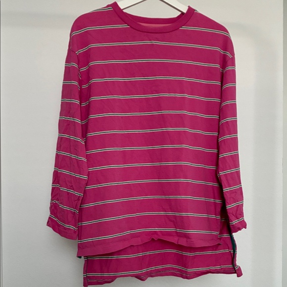 Pink Striped Long Sleeve Shirt - Picture 13 of 15